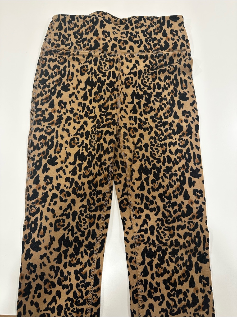 J. Crew Weekend Leopard Print Leggings - Tan and Black